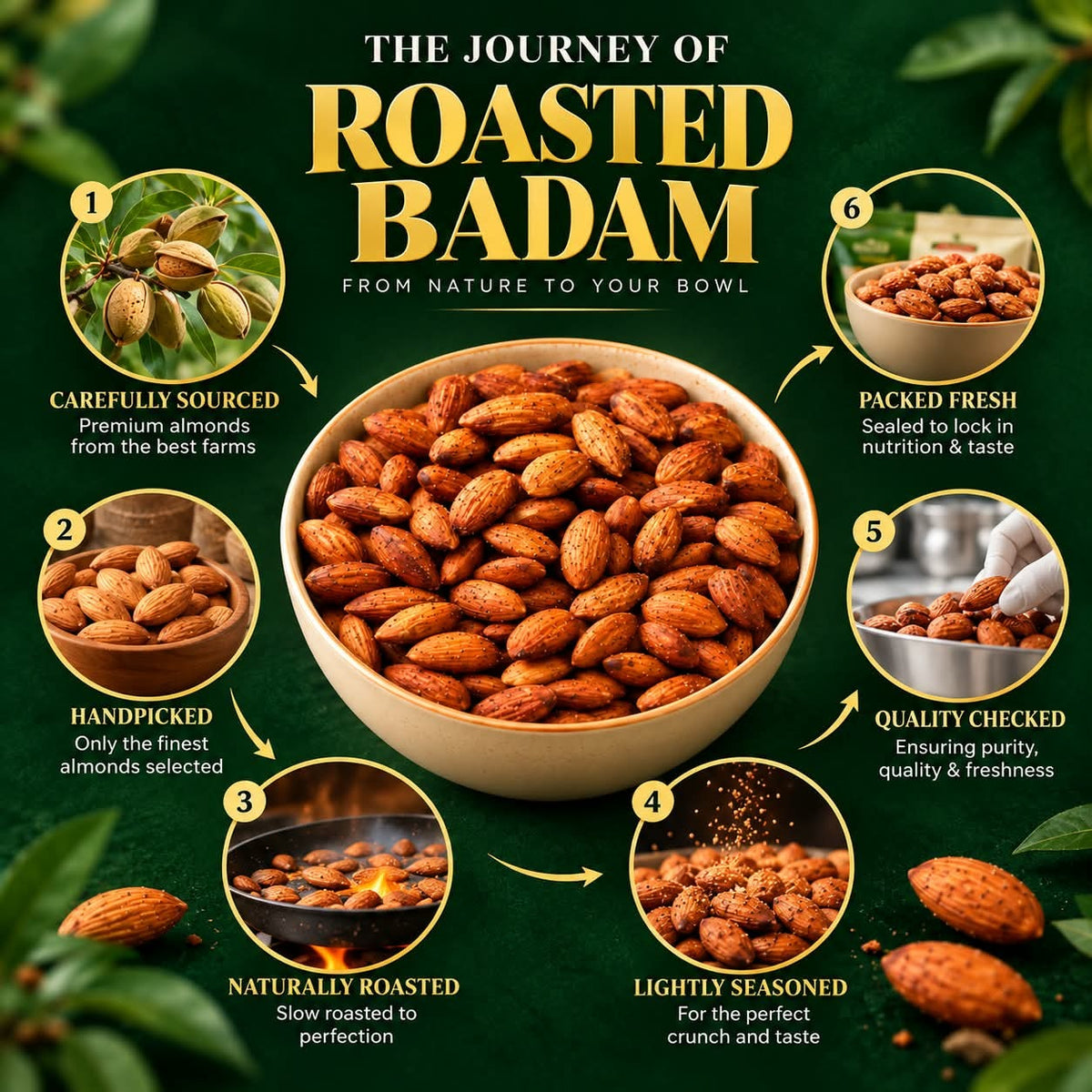 Roasted Badam